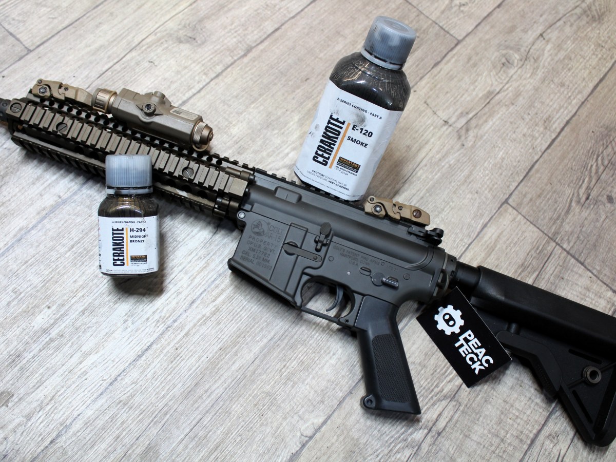 Cerakote e custom paint softair